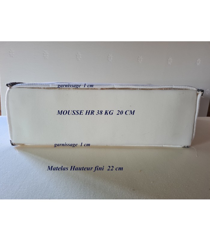 Helios MATELAS 22 cm  Mousse   (hr)  Haute Résilience